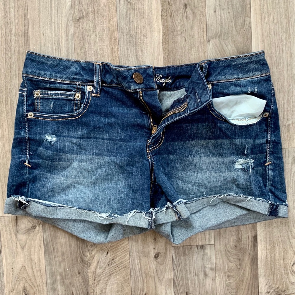 American Eagle Super Stretch Jean Shorts